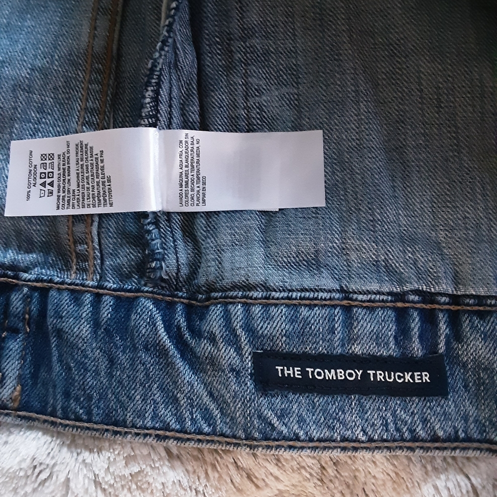 Lucky Brand jean jacket size exrtra small womens - Picture 9 of 11